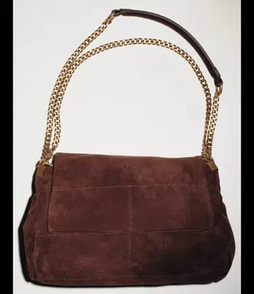 ZARA 다크 브라운 스웨이드 숄더백 (자택 보관)