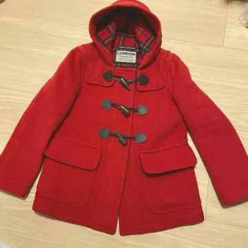 LONDON Tradition 빨간색 더플 코트 34
