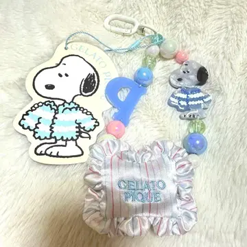 [레어!] 젤라또피케 스누피 오리지널 아트 스트랩