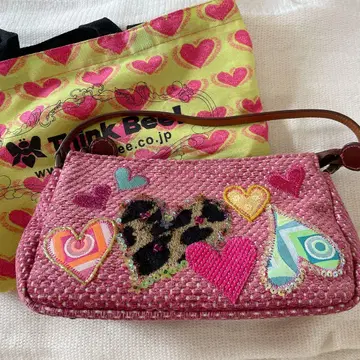 싱크 비 레오파드 무늬 핸드백