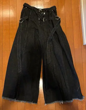 murral 와이드 데님 팬츠