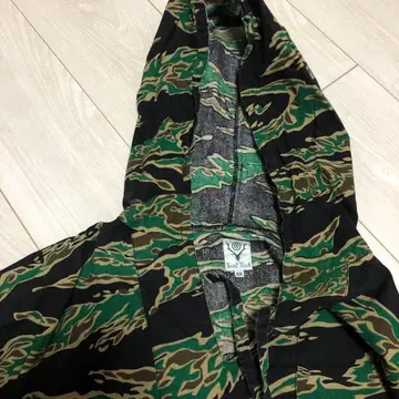 Sandy West 카모 패턴 후드티 XS 멕시칸 후드티