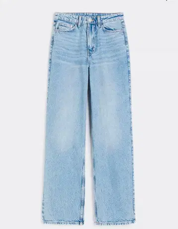 H&M 와이드 울트라 하이 데님 36