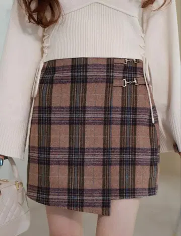 LIP SERVICE 립 서비스 미니 스커트 체크 미사용 새상품