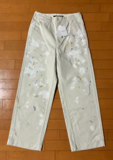 [ 새상품 미사용 ] FRAMeWORK 프레임워크 페인트 치노 팬츠