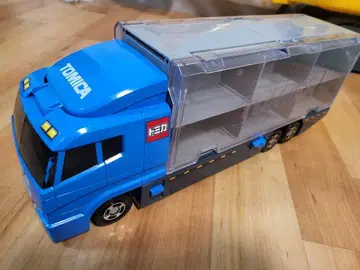 TOMICA 파랑 트럭 투명 짐칸