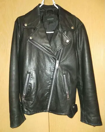 여성용 라이더 자켓 가죽 자켓 JEANASIS