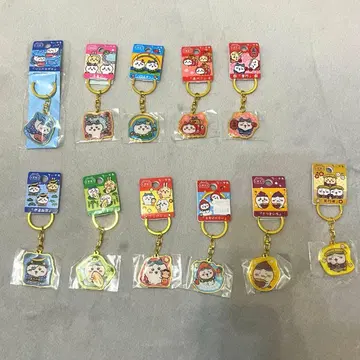 지역 한정 치이카와 (먼작귀) 하치와레 키링 11종