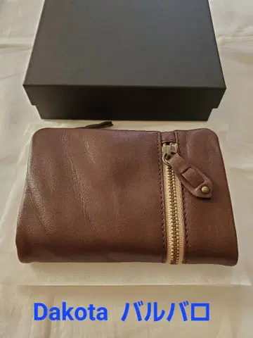 [ 단종 ] Dakota 다코타 바르바로 접이식 지갑 브라운 브라운