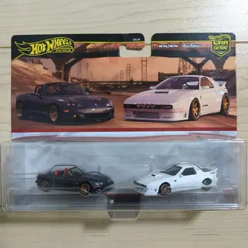 핫휠 프리미엄 2팩 마쓰다 미아타 & RX-7 FC