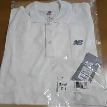 뉴발란스 피케 셔츠 화이트 M