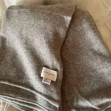 UNITED ARROWS 캐시미어 스톨 그레이