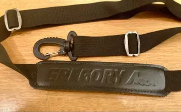 GREGORY 블랙 숄더 스트랩