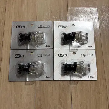KIXSIX BE@RBRICK 킥스식스 베어브릭 (4체 세트)