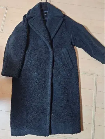 N.O.R.C 다크 그레이 테디베어 코트 3