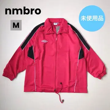 엄브로 저지 상의 남성용 M 택 포함 새상품 미사용 트랙 자켓 빨간색