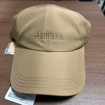 SHIMANO CA-071Y 베이지 낚시 캡 S
