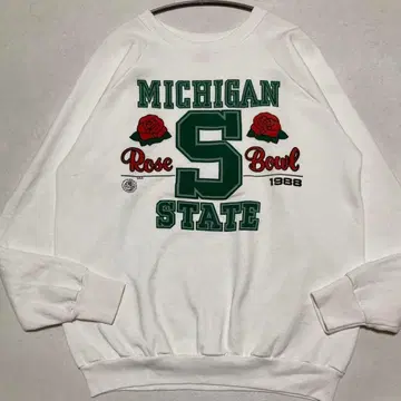 80s 90s 미시간 로즈 볼 칼리지 맨투맨