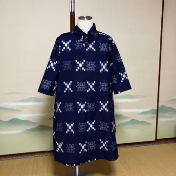 기모노 리메이크 칼라 튜닉