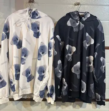 MAMC 코알라 패턴 후드티