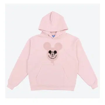 미키 벌룬 후드티 M 사이즈 [ 핑크 ]