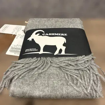 저널 스탠다드 캐시미어 머플러 새상품 그레이 캐시미어 100%