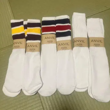 ANVIL USA 코튼 튜브 삭스 묶음 판매