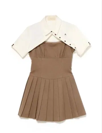 andmary Dahlia set dress 모카