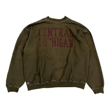 USA제 The Cotton Exchange 맨투맨 칼리지 프린트