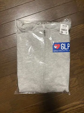 GENERATIONS LOVE POST GRAY 집업 후드티 M