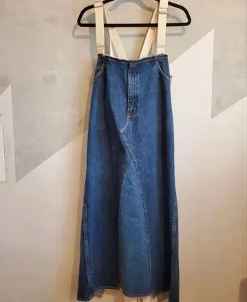 mimae 리메이크 에이프런 원피스