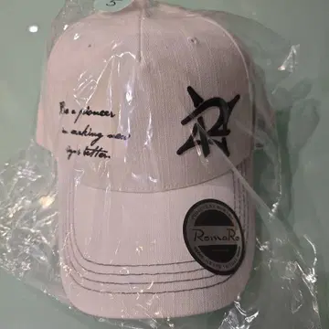 새상품 RomaRo 화이트 캡
