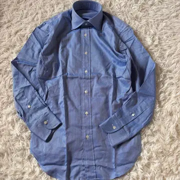 489 하자품 특가 가마쿠라 셔츠 블루 계열 M 상당 긴팔 비즈니스