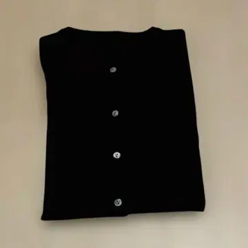 코토리 웍스 얇은 소재 울 가디건 L 사이즈 블랙
