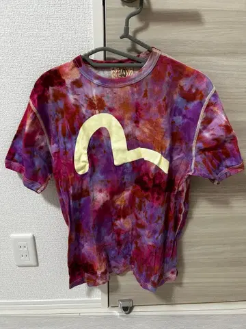 EVISU 에비수 화이트 갈매기 T셔츠 사이즈 40