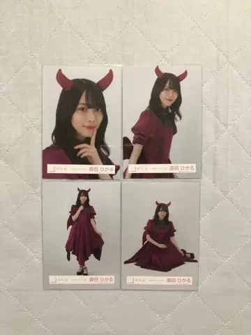 사쿠라자카46 모리타 히카루 2023년 할로윈 의상 4종 컴프