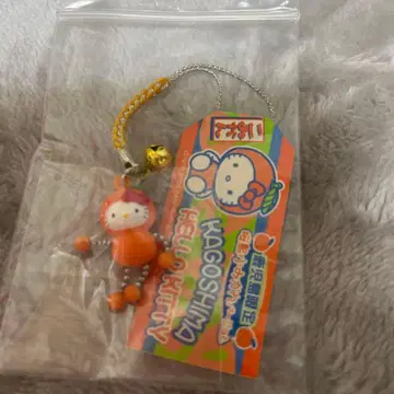 지역 한정 키티 사쿠라지마 코미캉 가고시마 한정판 끈 스트랩 2005년