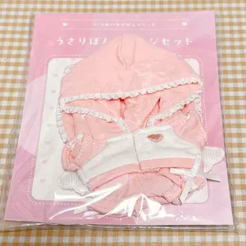 이츠누이 옷 갈아입히기 시리즈 토끼 리본 저지 세트 핑크 이츠누이 앙스타