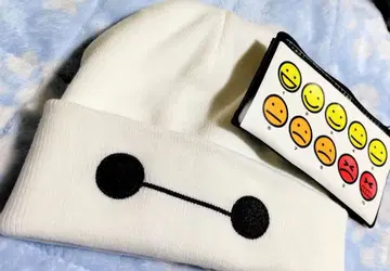 베이맥스 디즈니 니트 모자 파우치, 가격 인하 대응 가능