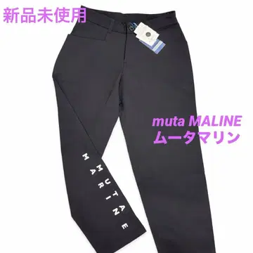 미사용 새상품 무타 마린 블랙 팬츠 슬림핏