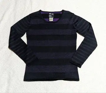 PPFM 스트라이프 울 긴팔 티셔츠