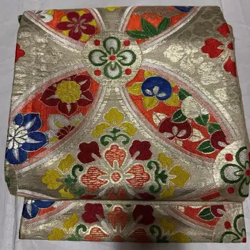 금실 꽃무늬 후쿠로 오비