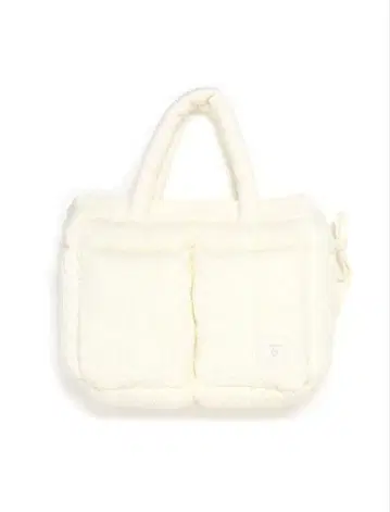 andmary Mary 퀼팅 니트 백 아이보리