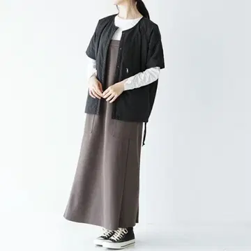 MOUNTAIN EQUIPMENT 벨티드 웜 원피스