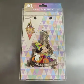 도쿄 디즈니 리조트 40주년 미키마우스 키링