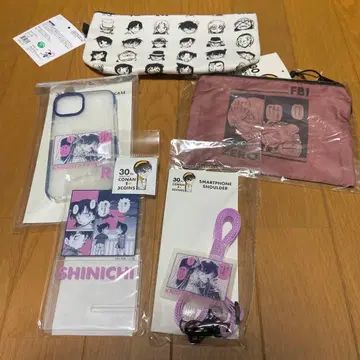 코난 3COINS 굿즈 5점