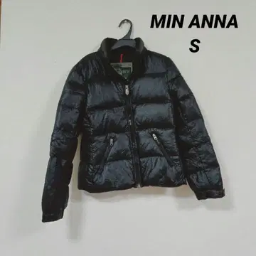 MIN ANNA 다운 자켓 여성용 S 블랙