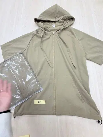 L 사이즈 긴팔 셔츠 100% 폴리에스테르 2장 세트