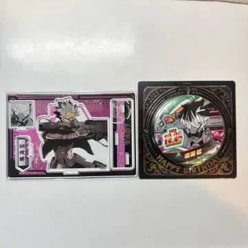 괴수 8호 나루미 겐 2025 벌스데이 굿즈 아크릴 스탠드 캔뱃지