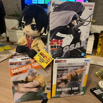 사카모토 데이즈 봉제 인형 & 피규어 세트